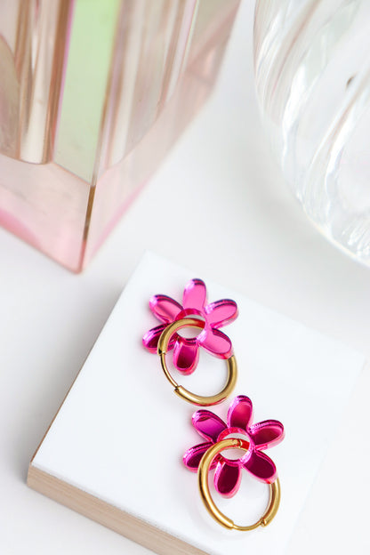 Boucles d'oreilles Jeanne Miroir