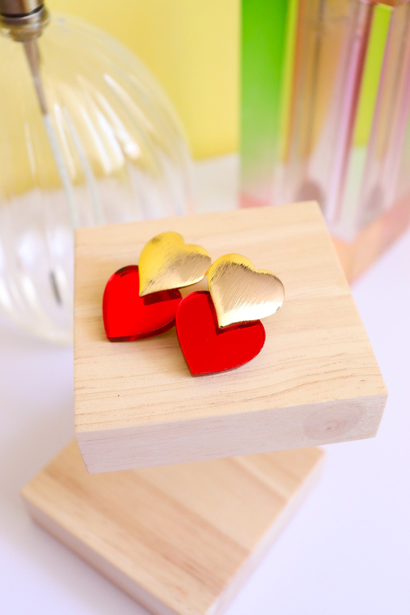 Boucles d'oreilles Caroline Miroir