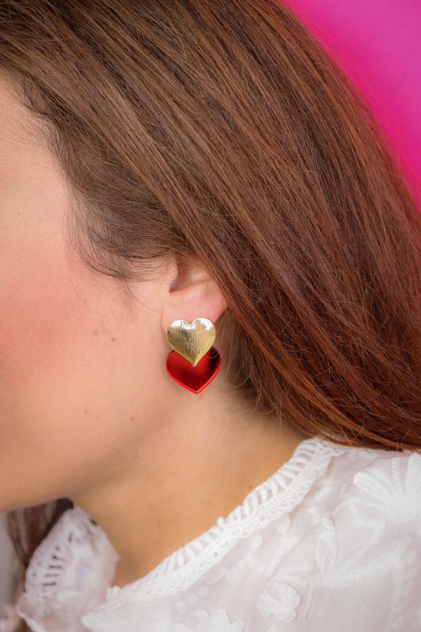 Boucles d'oreilles Caroline Miroir