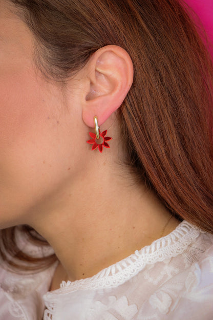 Boucles d'oreilles Olympe Miroir