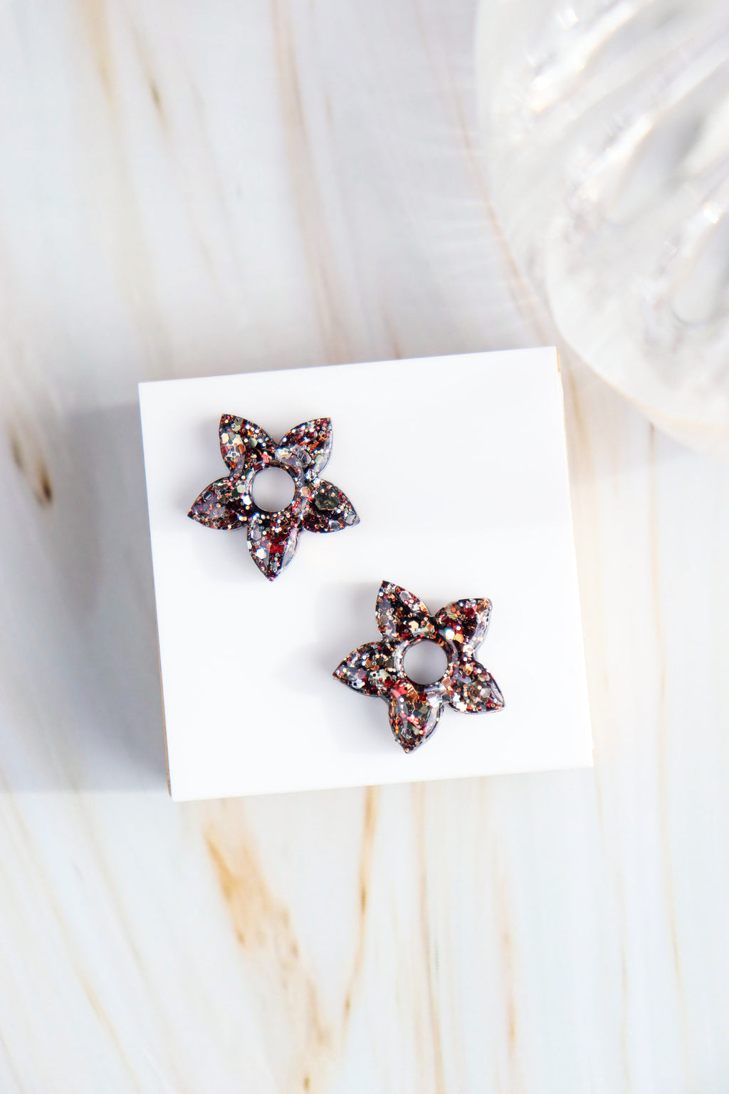 Créoles Naia Paillettes Army