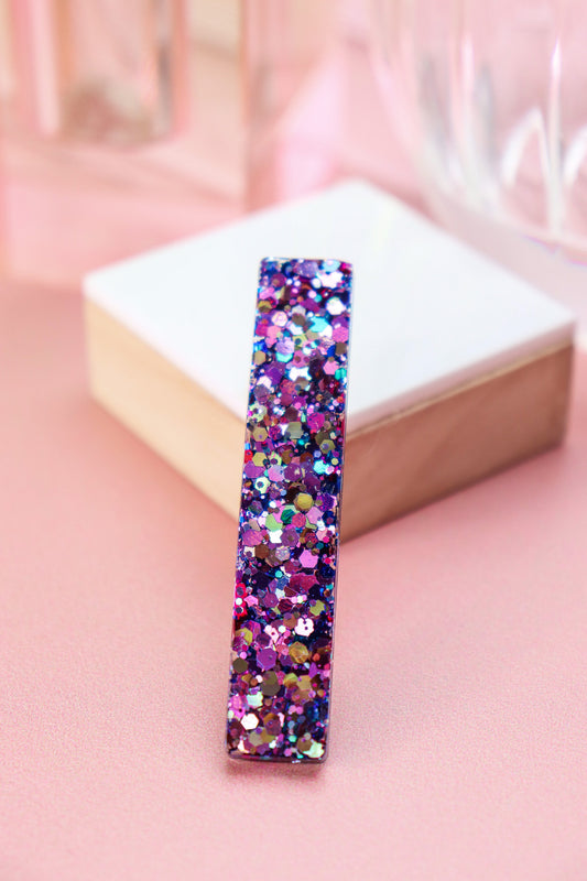 Barrette Sirène violette