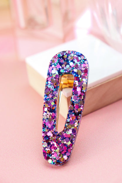 Barrette Sirène violette