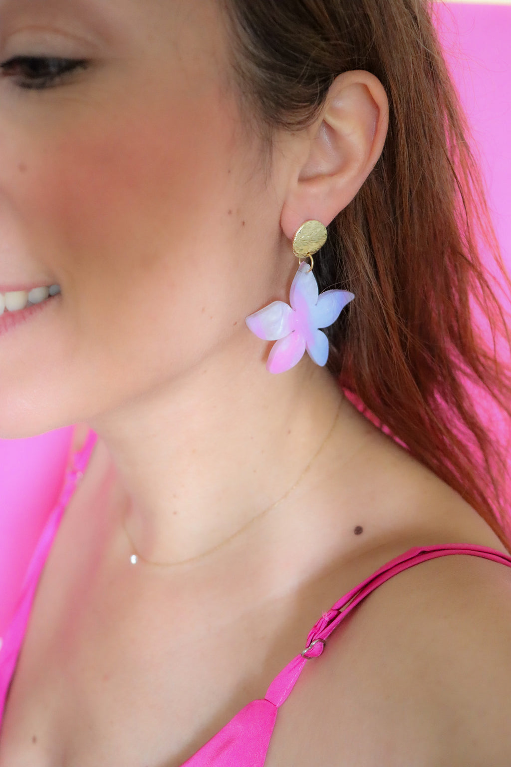 Boucles d'oreilles Tiana Milkshake Nacré