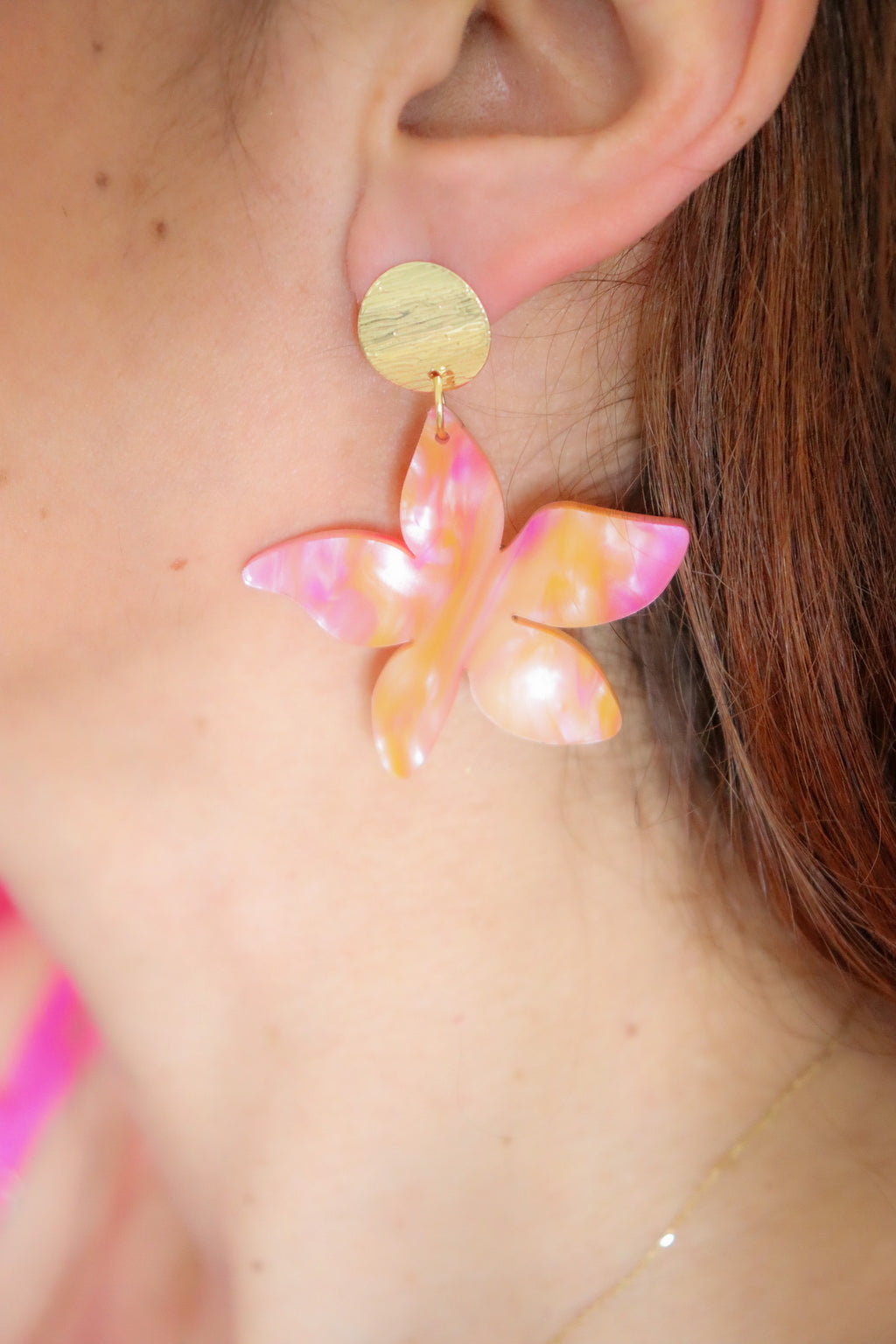 Boucles d'oreilles Tiana Tropique Nacré