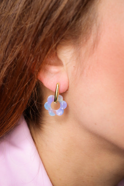 Boucles d'oreilles Vivienne sorbet