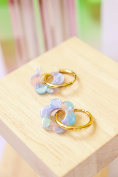 Boucles d'oreilles Vivienne sorbet