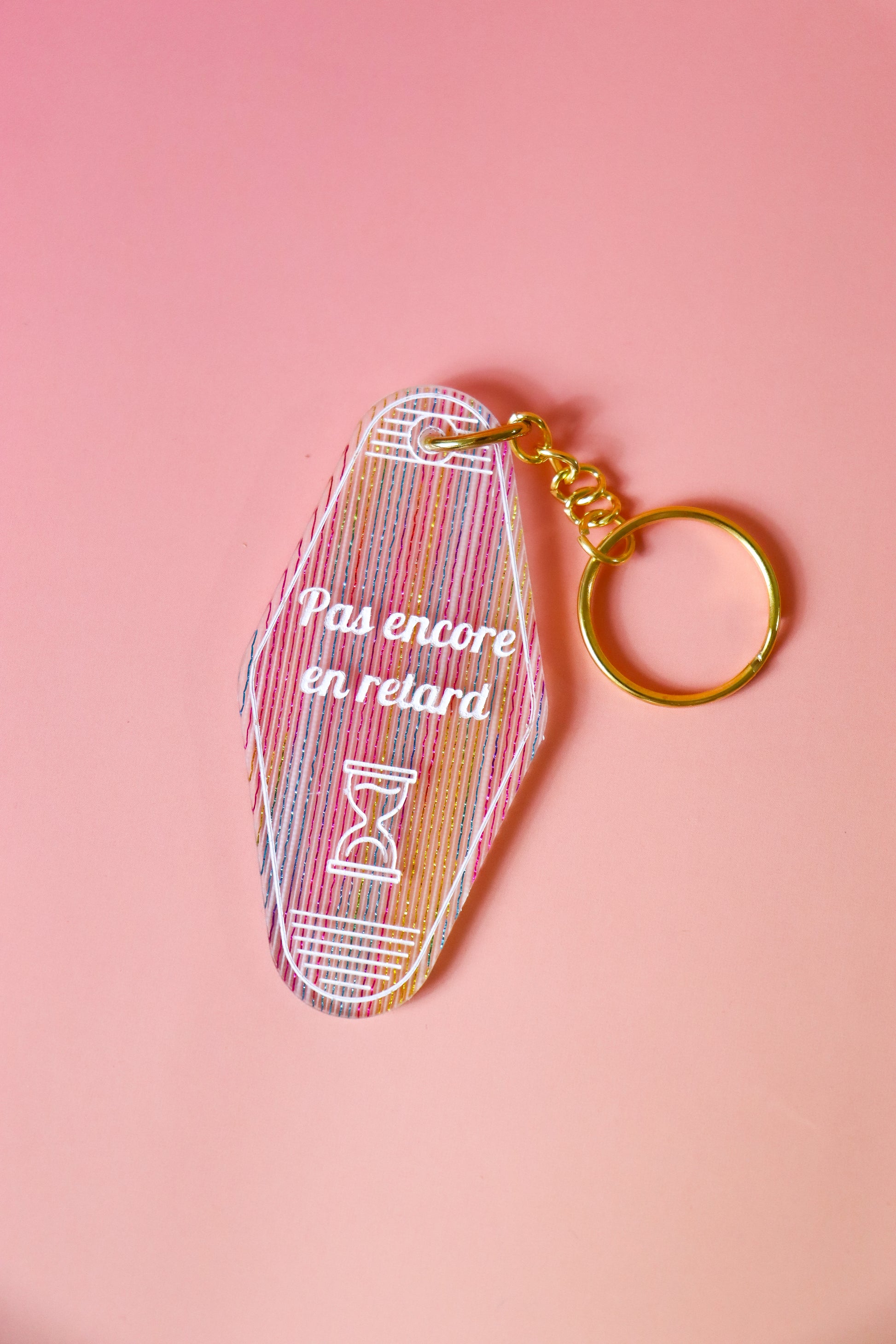 Porte clés pas encore en retard